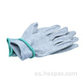 Guantes de recubrimiento PU gratis de Hespax DMF Electrónico mayorista